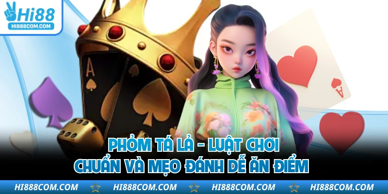 Phỏm Tá Lả - Luật Chơi Chuẩn Và Mẹo Đánh Dễ Ăn Điểm